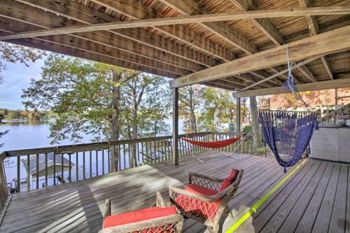 Waterfront Monticello Home Deck And Boat Dock!
