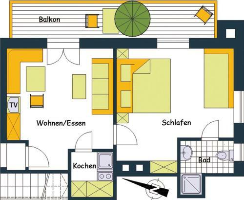 Apartamento Ferienhaus Heimhof