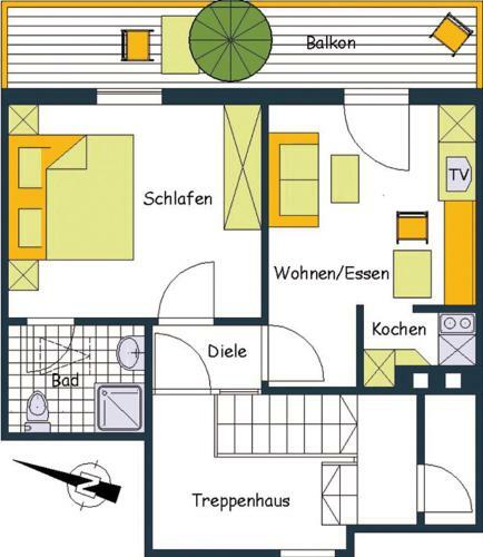 Apartamento Ferienhaus Heimhof
