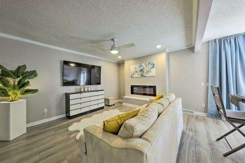 Updated Olathe Home With Private Sauna And Deck!