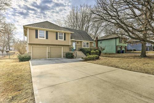 Updated Olathe Home With Private Sauna And Deck!