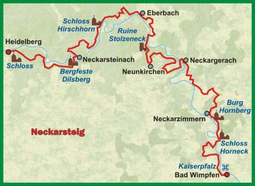 Apartamento Natur Und Neckarblick Bei Heidelberg