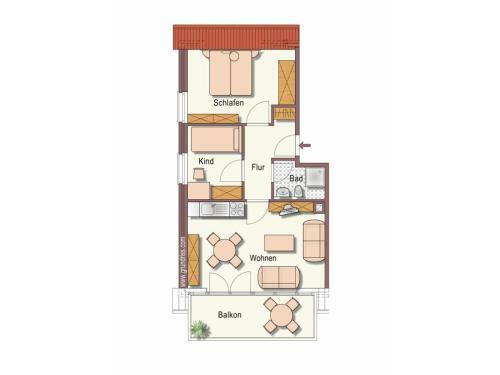 Apartamento Klabautermann-hooksiel