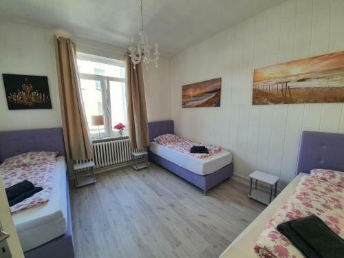 Apartamento Husum Zentrum Bis 7 Personen.