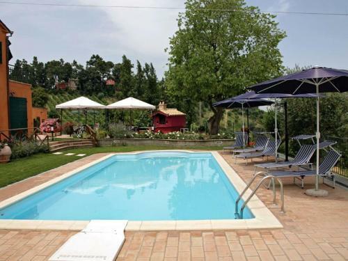 Holiday Home In Monteroberto With A Private Swimming Pool