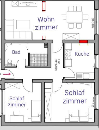 Apartamento Ferienwohnung Ilona Blick