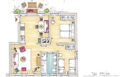 Apartamento Weidemannhaus Wohnung 2 "atelier"