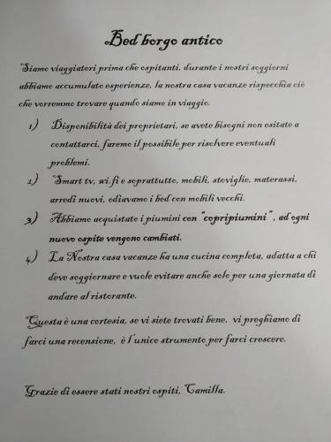 Apartamento Bed Borgo Antico