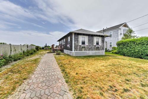Beachfront West Yarmouth Cottage With Deck And Views!