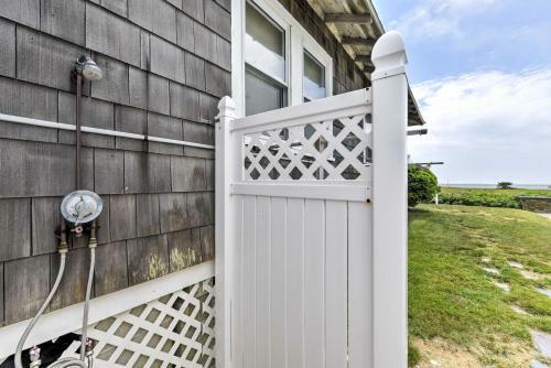 Beachfront West Yarmouth Cottage With Deck And Views!
