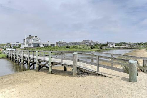 Beachfront West Yarmouth Cottage With Deck And Views!
