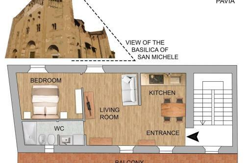 Apartamento Maison Marina_pavia San Michele Centro Storico