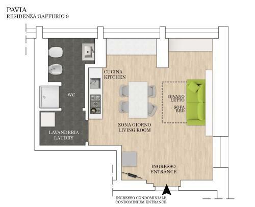 Apartamento Pavia Tower - Nuovi Monolocali A Pavia