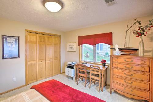 Waterfront Lake Mitchell Home With Sunset Views