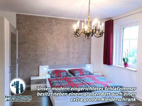Apartamento Ferienwohnung "am Kletterfelsen"