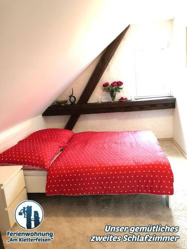 Apartamento Ferienwohnung "am Kletterfelsen"
