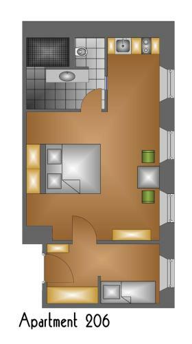 Apartamento Premium Suite 206
