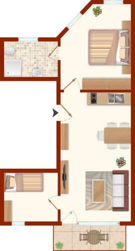 Apartamento Kapitaenshaus 9