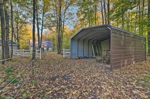 Secluded Ranch House With Barn On 25 Acres!