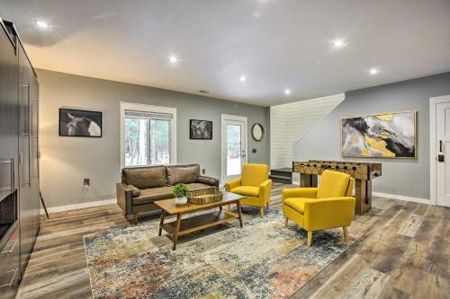 Modern-chic Interlochen Home With Game Room!