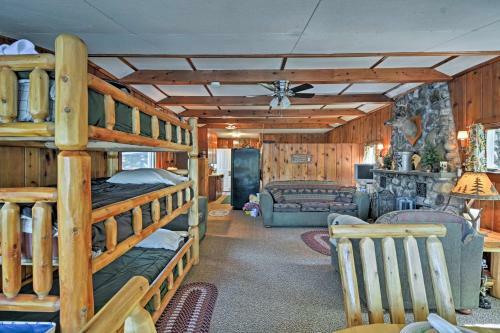 Waterfront Lake Cabin With Boat Dock, Fire Pit And Kayaks