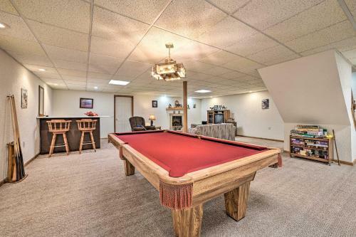 Inviting Lake Vue Lodge Home With Fire Pit And Deck