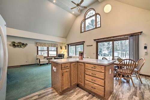 Inviting Lake Vue Lodge Home With Fire Pit And Deck