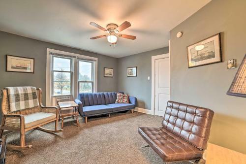 Manistee House With Deck, Fire Pit And Sunroom!