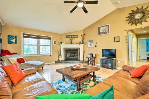 Lake Michigan Gem Less Than Half Mi To Private Beach!