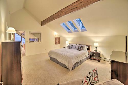 Lake Michigan Home With Private Beach And Deck!