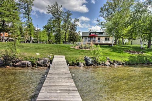 Waterfront Gull Lake Getaway With Dock And Yard!