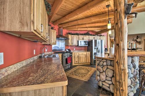 Expansive Ruth Lake Home With Dock, Firepit And Beach!