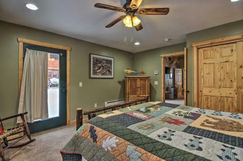 Expansive Ruth Lake Home With Dock, Firepit And Beach!