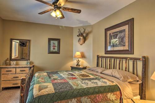 Expansive Ruth Lake Home With Dock, Firepit And Beach!