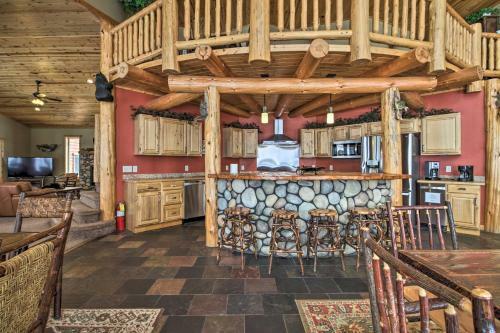 Expansive Ruth Lake Home With Dock, Firepit And Beach!