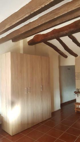 Rural Stone House With Wood Fireplace