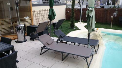 Apartamento Belle Etage Ger�umige Ferienwohnung Mit Pool Und Sauna