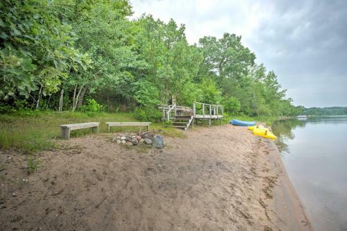 Lake-view Kimball Cabin With 10 Acres And Private Beach