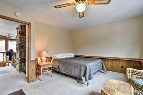 Lake-view Kimball Cabin With 10 Acres And Private Beach