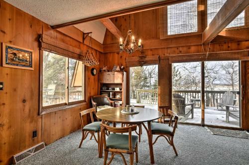Lake-view Kimball Cabin With 10 Acres And Private Beach
