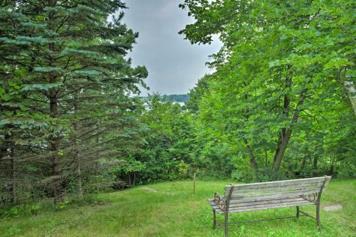 Lake-view Kimball Cabin With 10 Acres And Private Beach