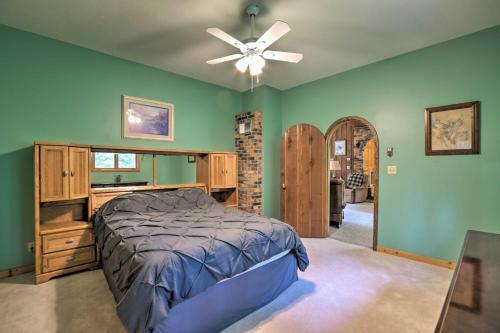 Spacious Lakefront Home With Patio And Boat Dock!
