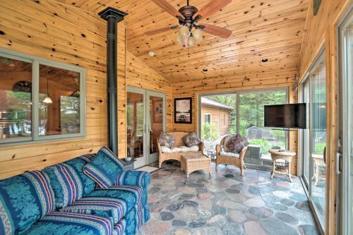 Spacious Lakefront Home With Patio And Boat Dock!