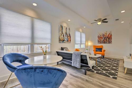 Charming Gulf Coast Cottage - 1 Mi To Beach!