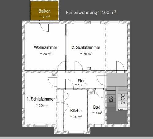 Apartamento Ferienwohnung ?lena?