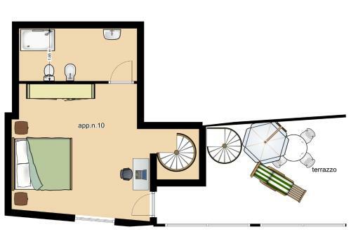 Apartamento Residence Villa Rosa