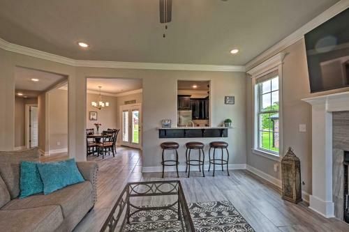 New Build By The Lake 8 Mi To Eureka Springs!
