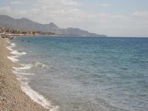 Magic Etna And Glamorous Blue Sea