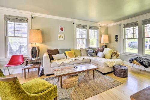 Historic District Escape With Wraparound Deck!