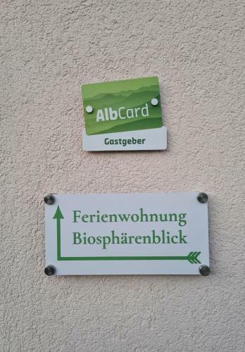 Apartamento Ferienwohnung Biosph�renblick